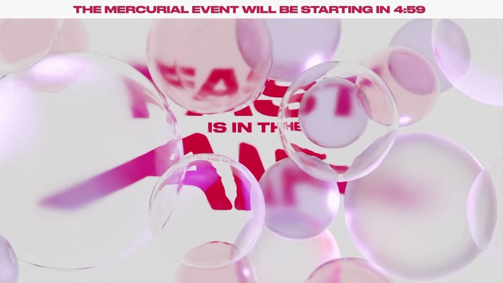 Nike Mercurial webinar event