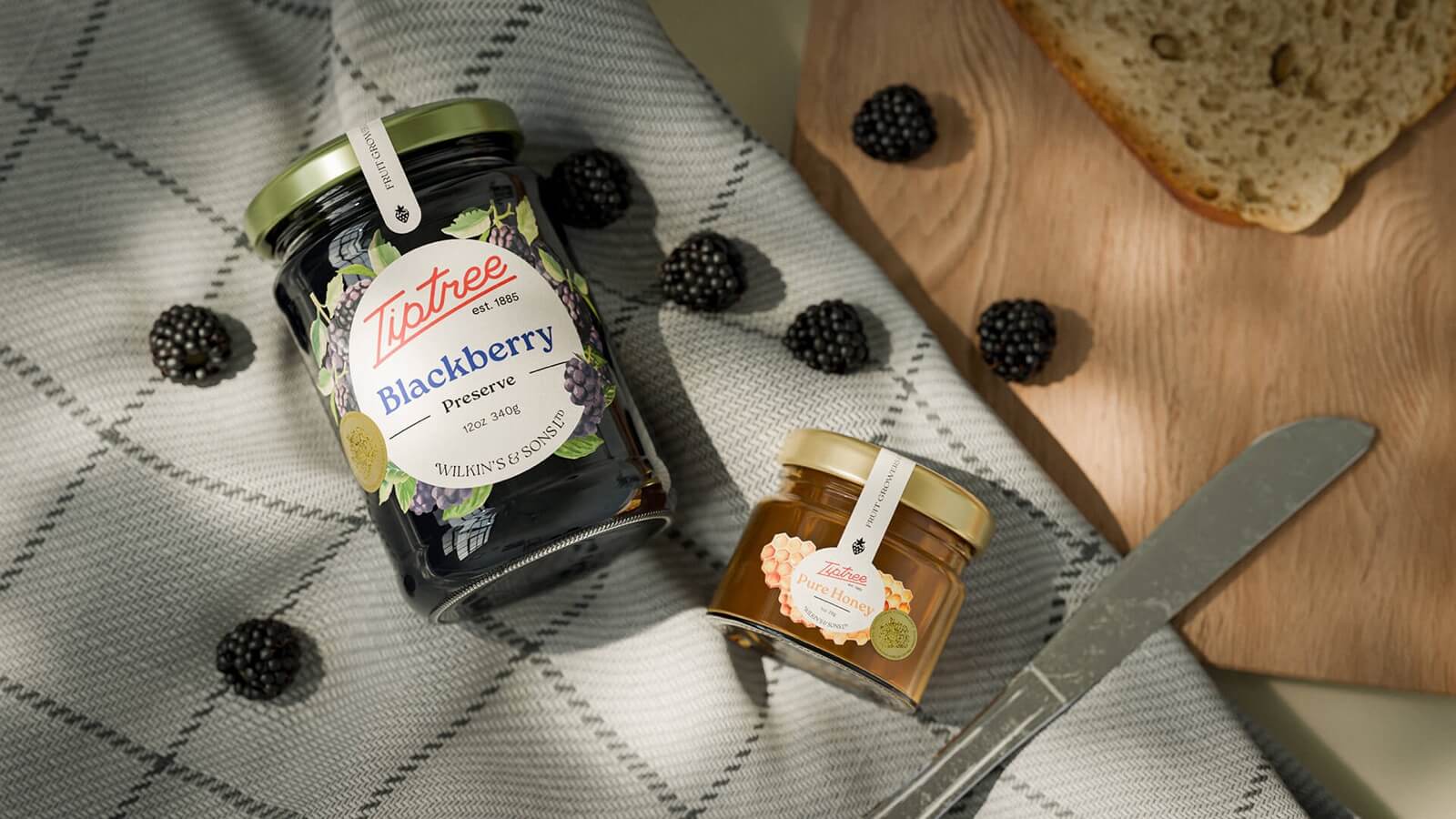 Tiptree redesign packaging