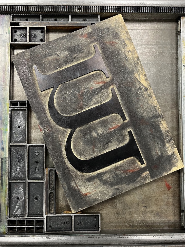 Letterpress type