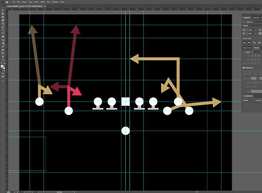 Creating playart in Adobe Illustrator