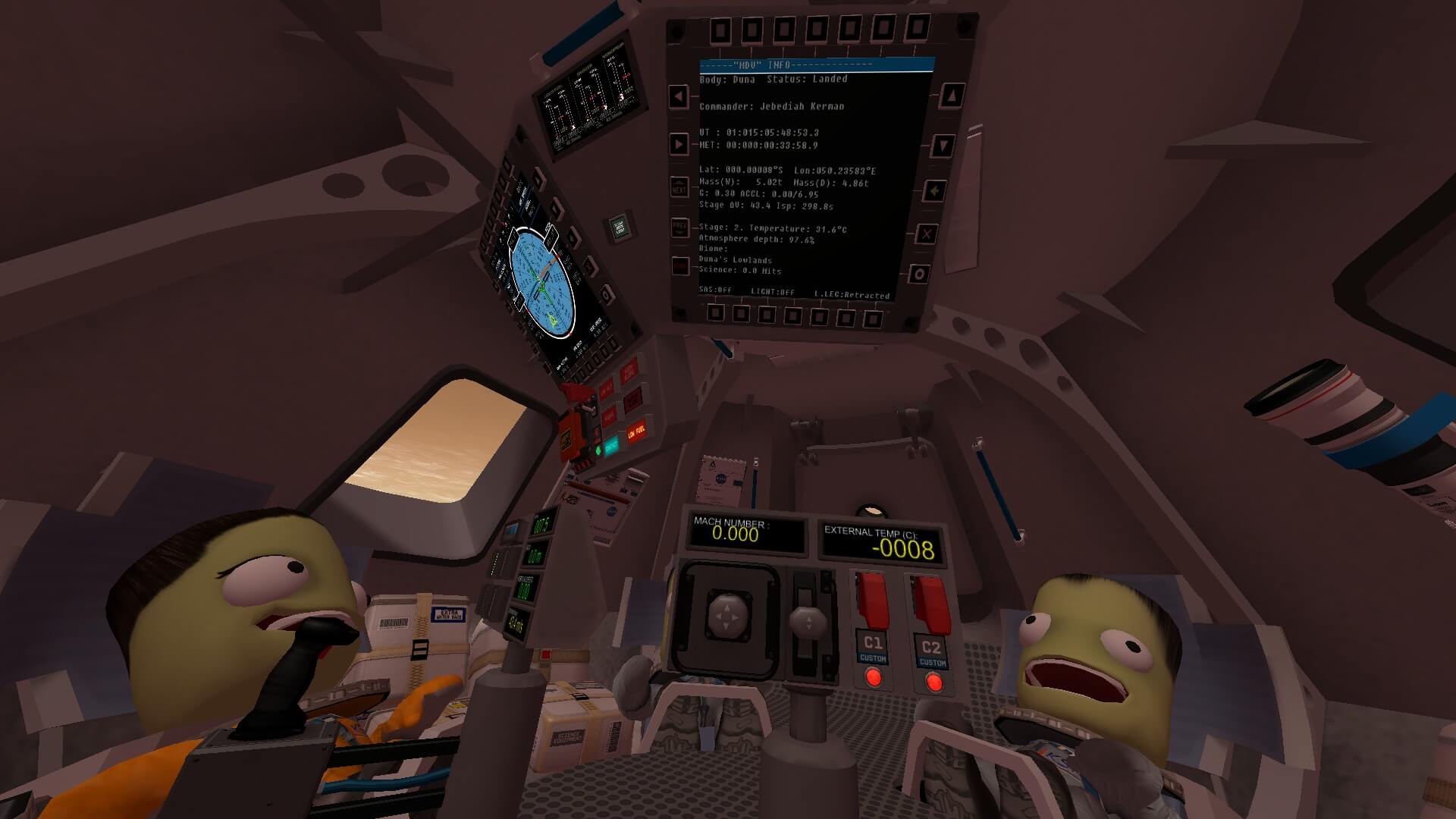 MDV landed on Mars