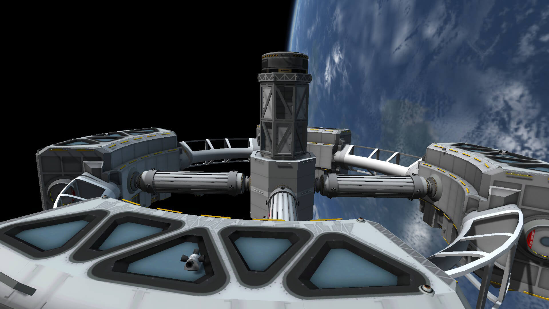 Hermes assembled in orbit