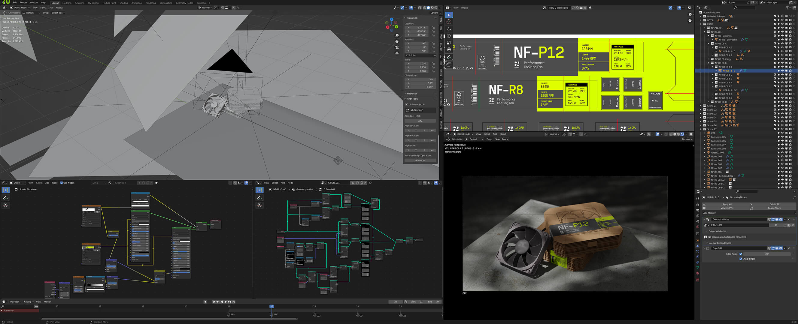 Noctua digital corrugation study