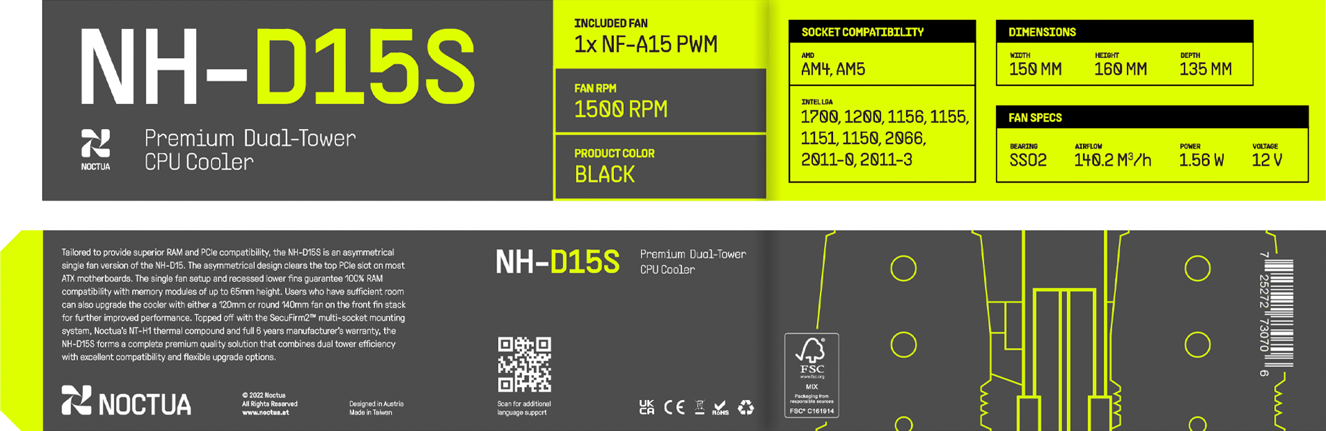 Noctua redesigned label system