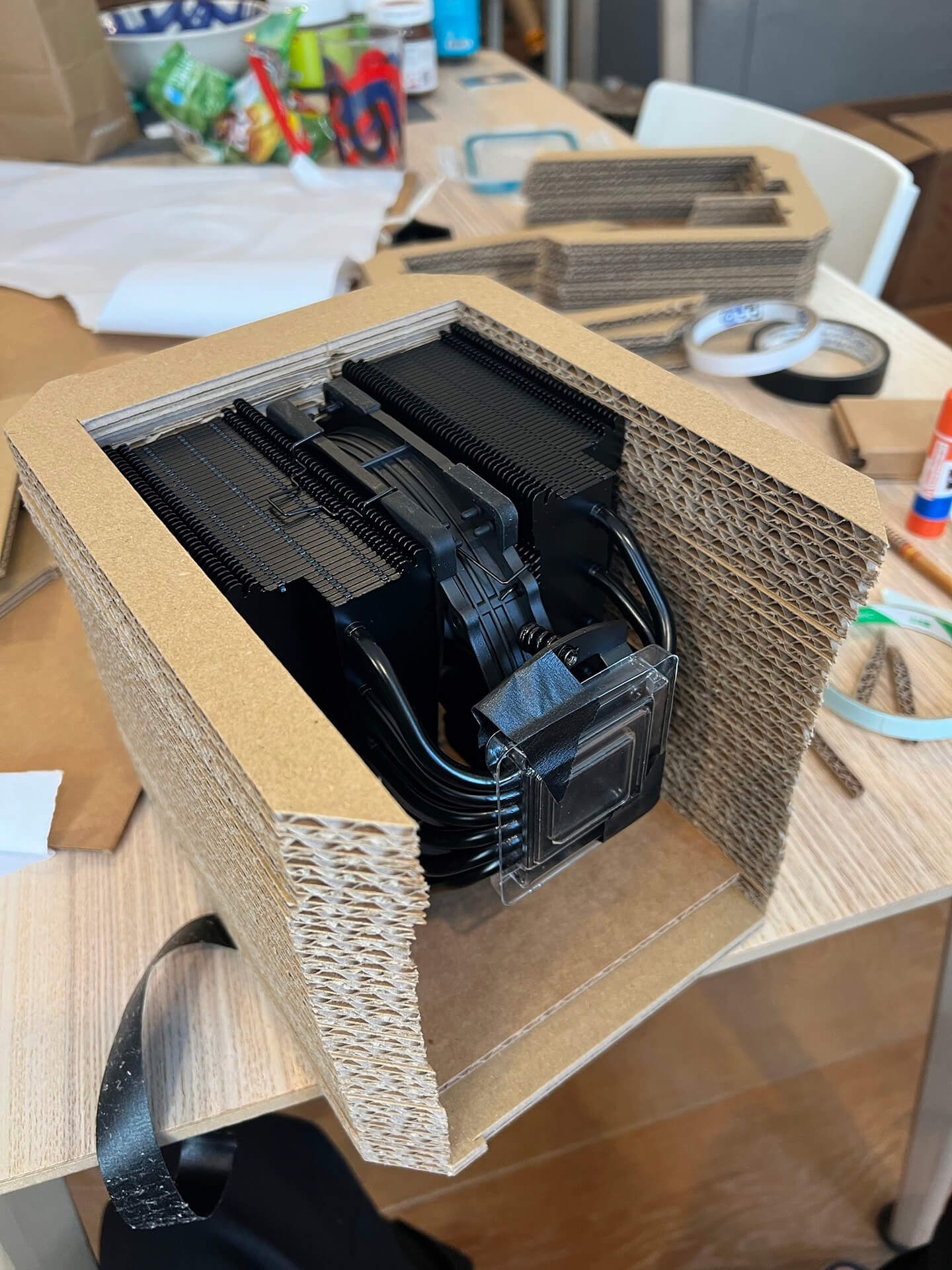 Noctua 3D-printed badge