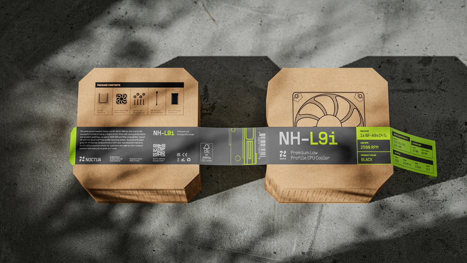 Noctua fan box render