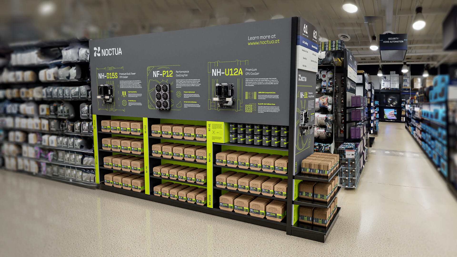 Noctua retail graphics