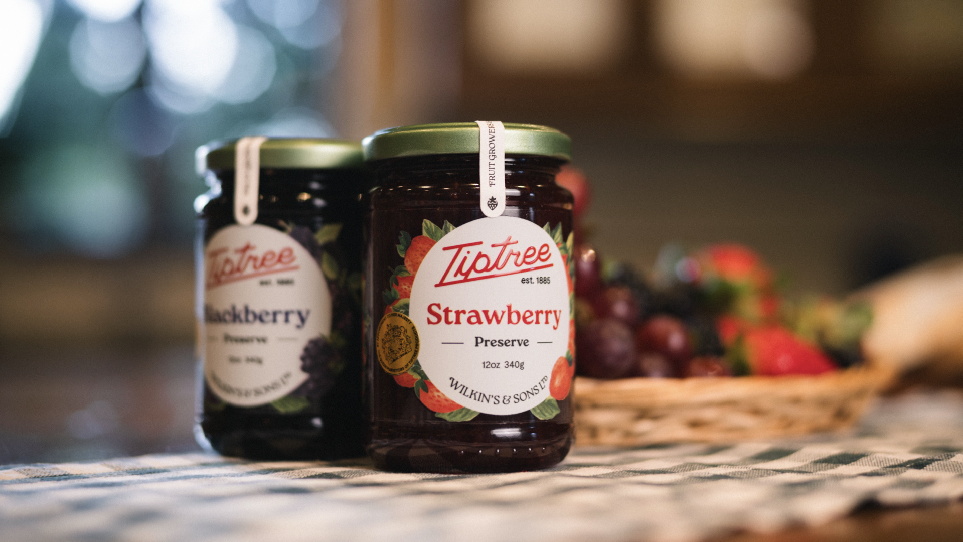 Tiptree editorial still life with fresh fruit