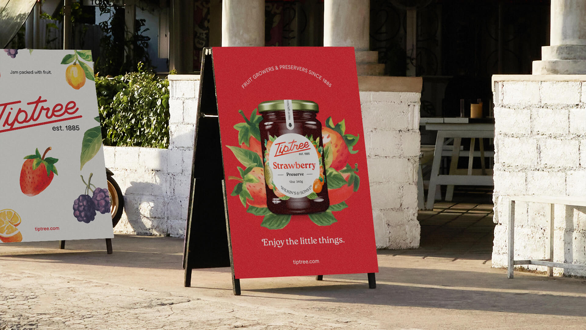 Tiptree poster mockup