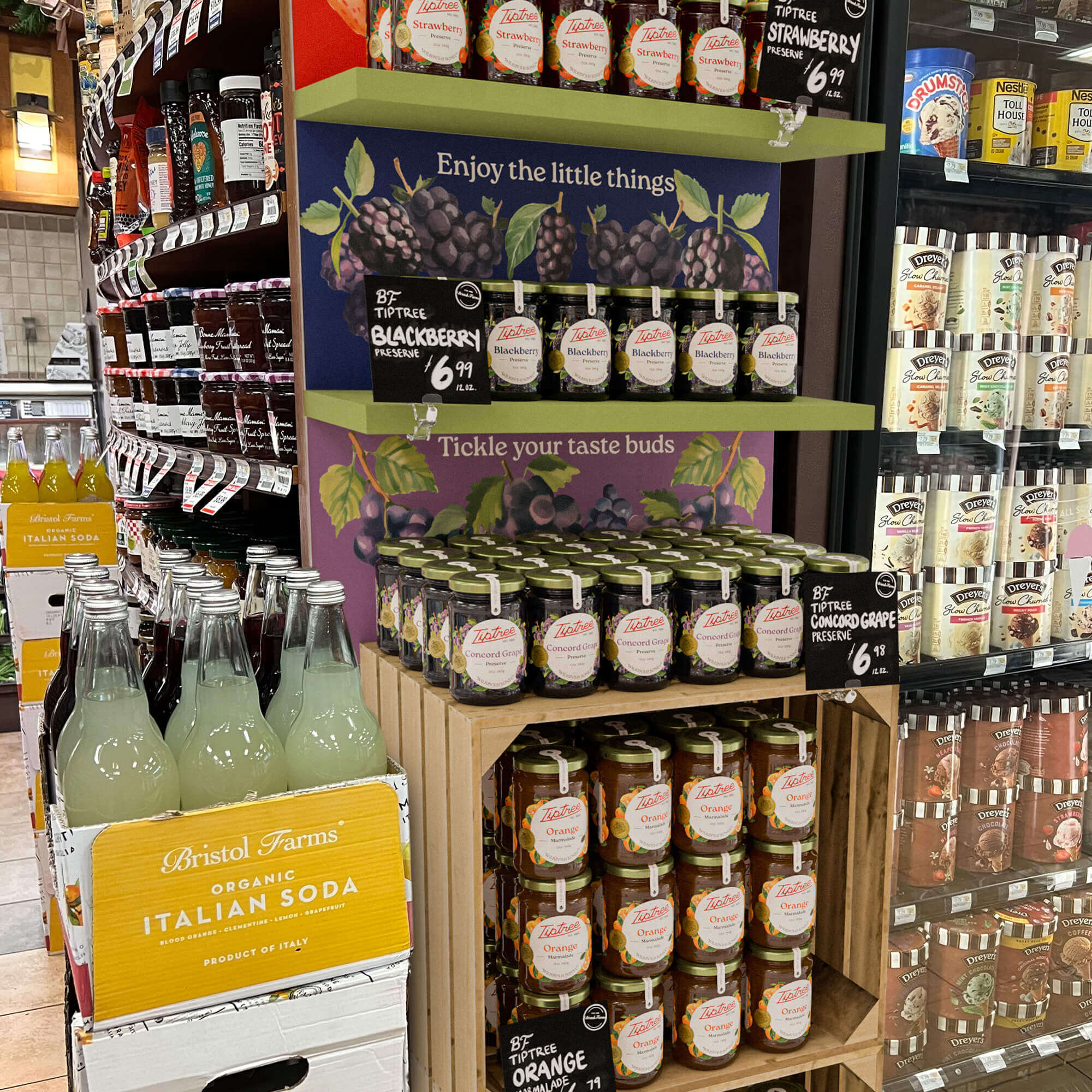 Tiptree retail signage