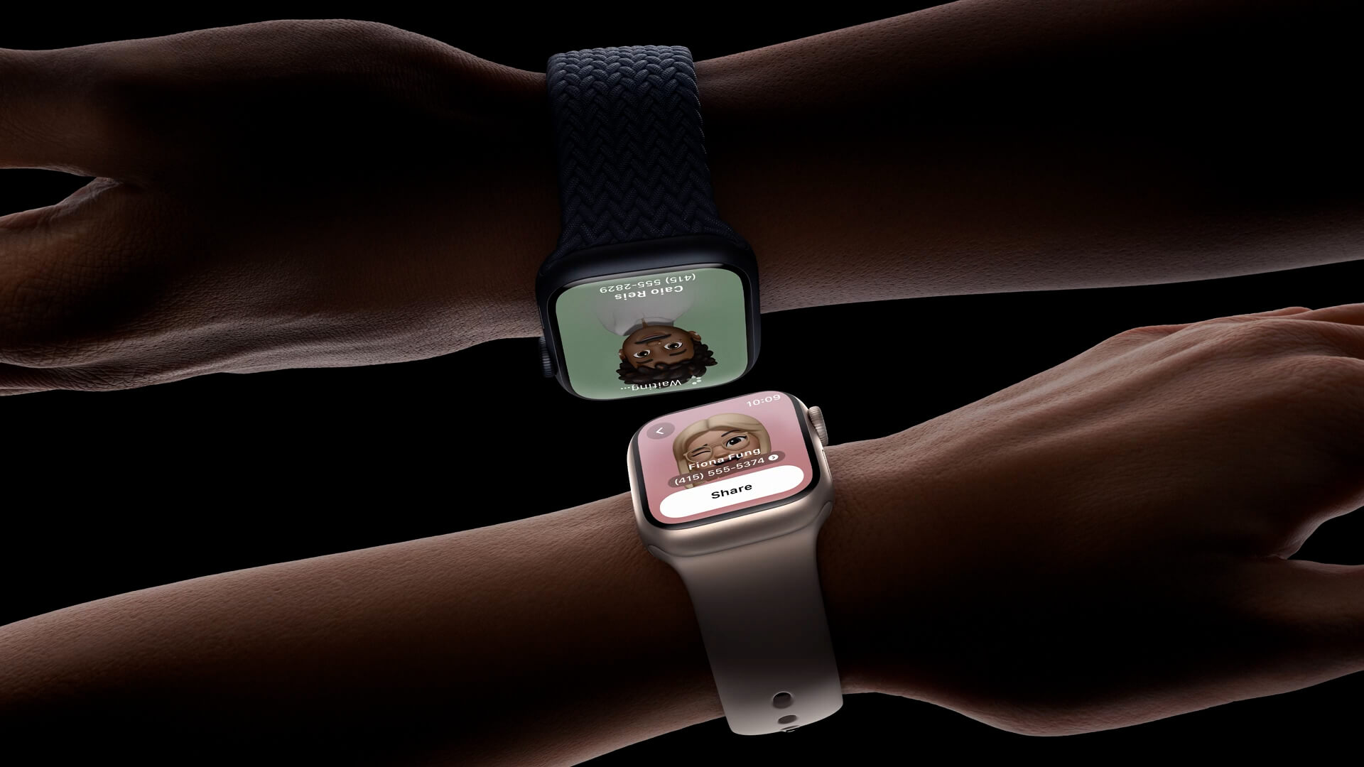 Apple Watch Series 9 NameDrop